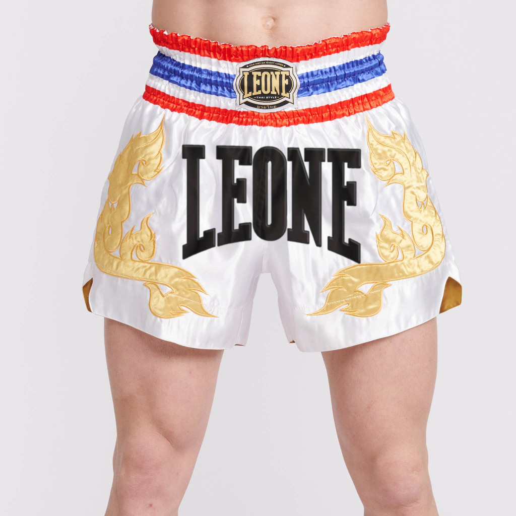 Leone1947 Pantalones Muay Thai / Kick Boxing Flames Multicolor