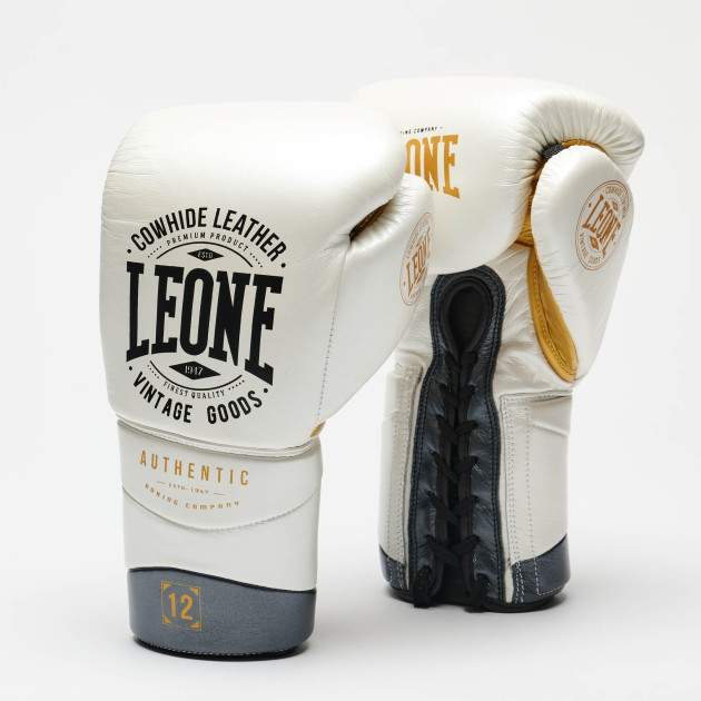 Boxing Gloves Leone 1947 Professional 2.0 GN115 - Black/Green