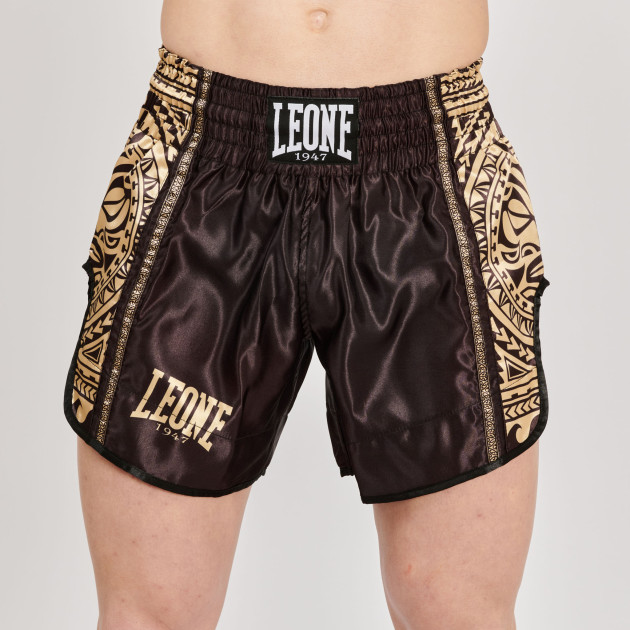 LEONE 1947 ボクシング ショーツ ユニセックス [ PREMIUM BOXING 楽しさ SHORTS ] サテン ウェスト伸縮ゴ